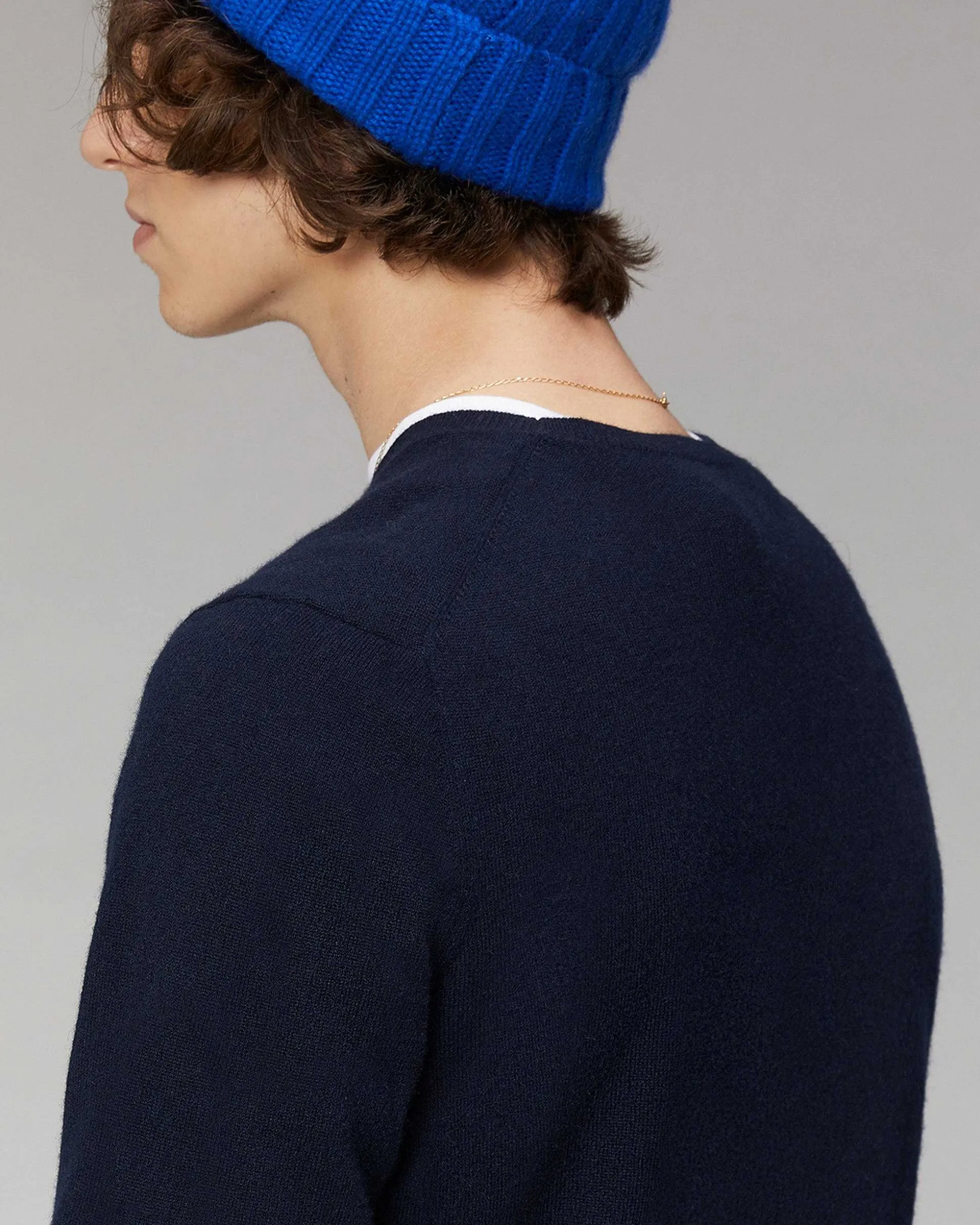 Bonnet A Revers A Cotes