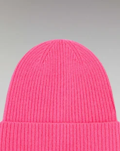 Bonnet A Revers A Petites Cotes