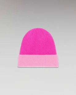 Bonnet A Revers Bicolore