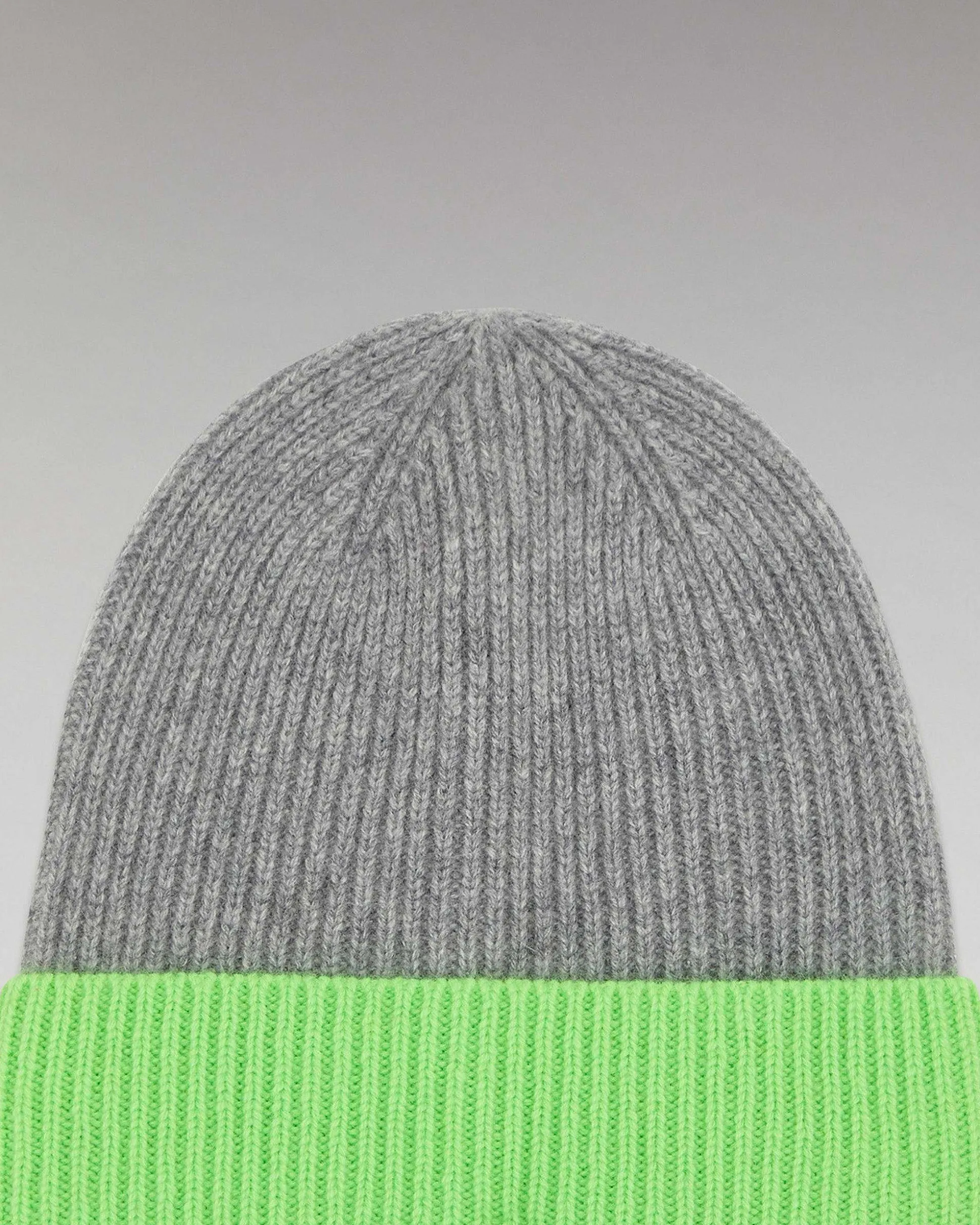 Bonnet A Revers Bicolore