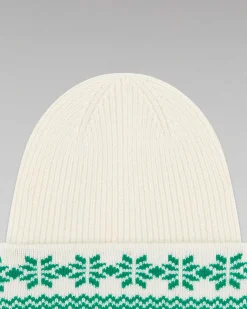 Bonnet A Revers Norvegien Bicolore