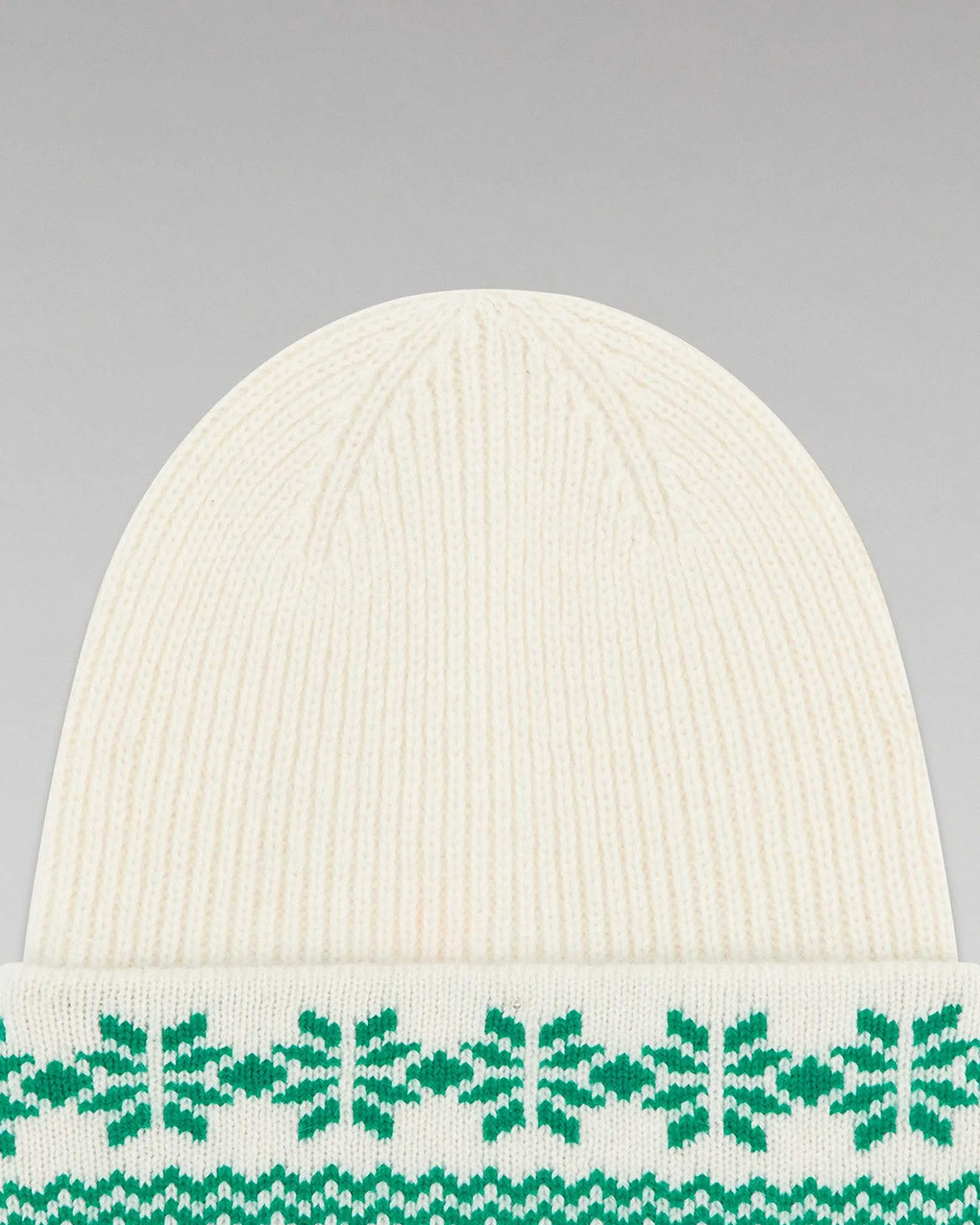 Bonnet A Revers Norvegien Bicolore