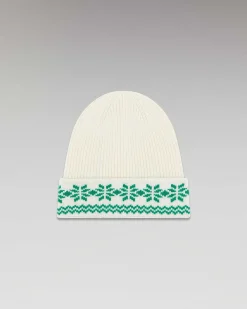 Bonnet A Revers Norvegien Bicolore