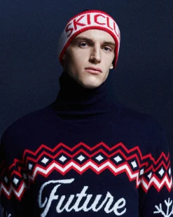 Bonnet A Revers Ski Club