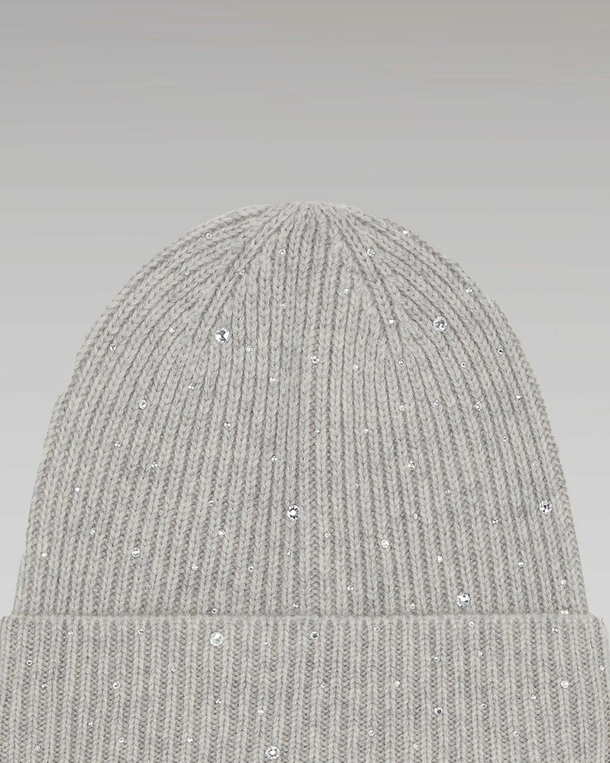 Bonnet A Revers Strass