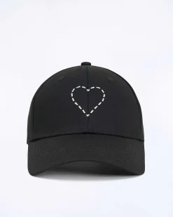 Casquette A Visiere Courbee Coeur