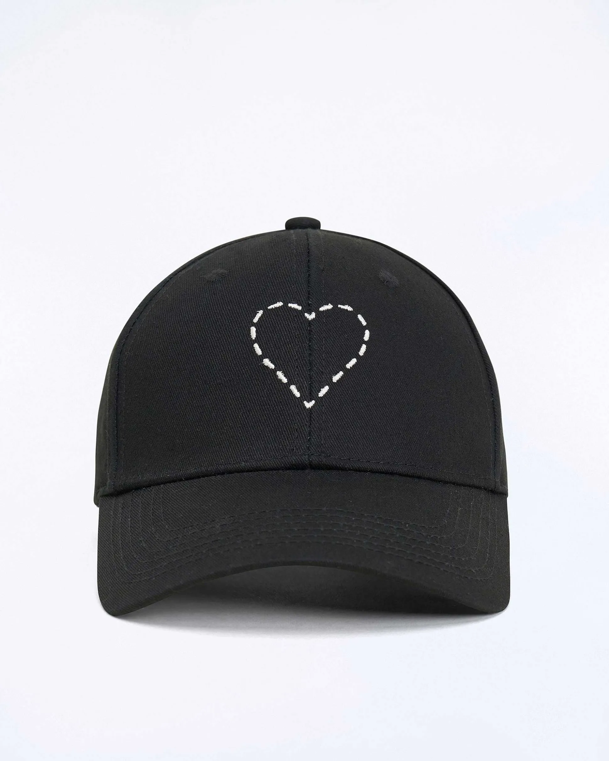 Casquette A Visiere Courbee Coeur