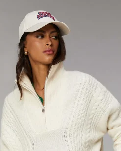 Casquette A Visiere Courbee Bouclette