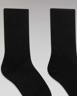 Chaussettes Mi-Hautes A Cotes