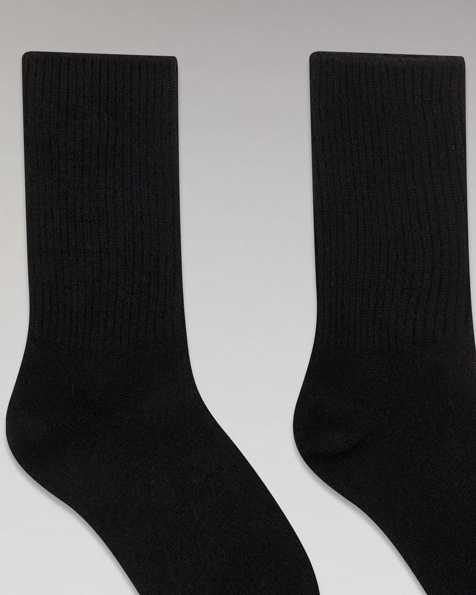 Chaussettes Mi-Hautes A Cotes