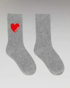 Chaussettes Mi-Hautes Coeur