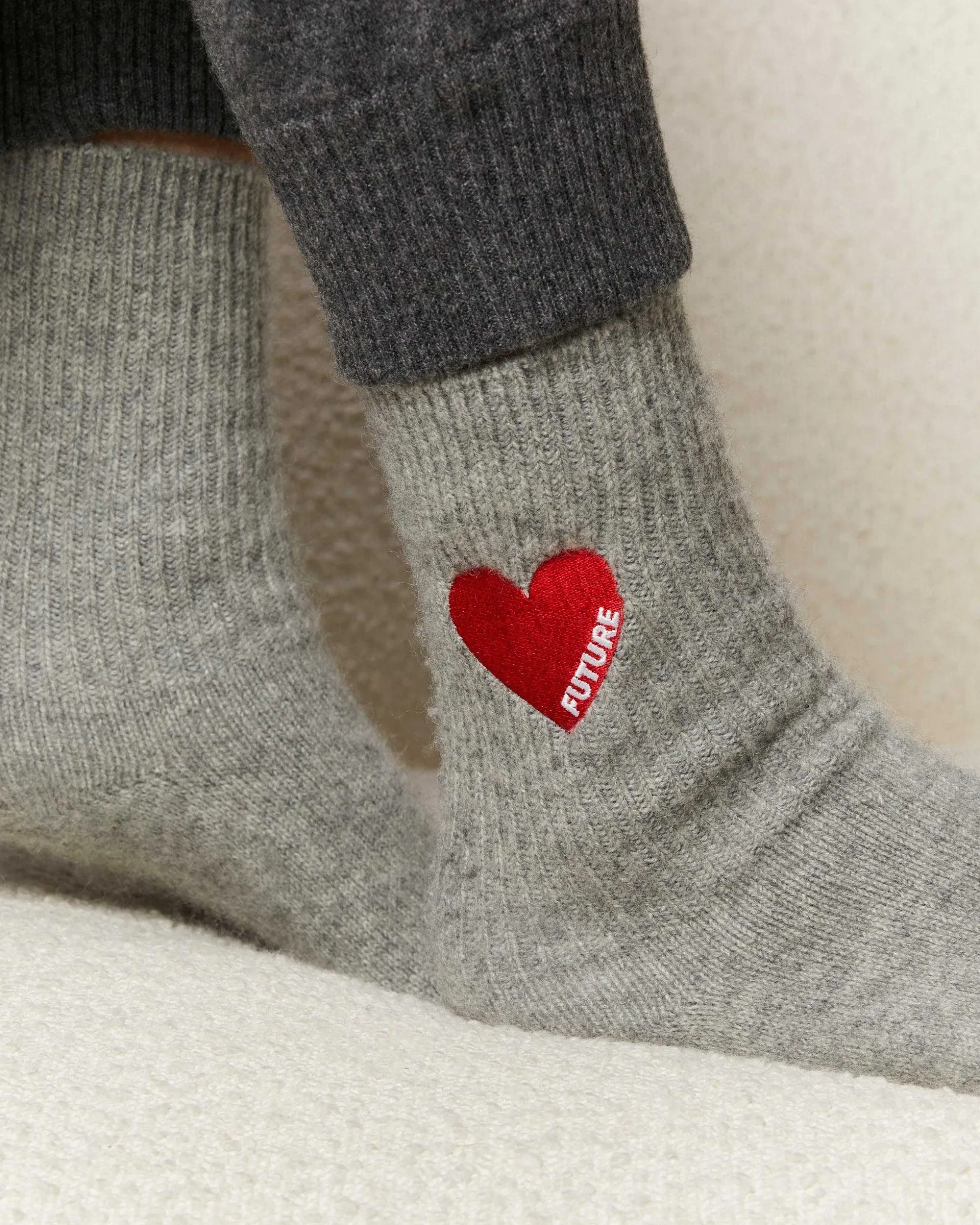 Chaussettes Mi-Hautes Coeur