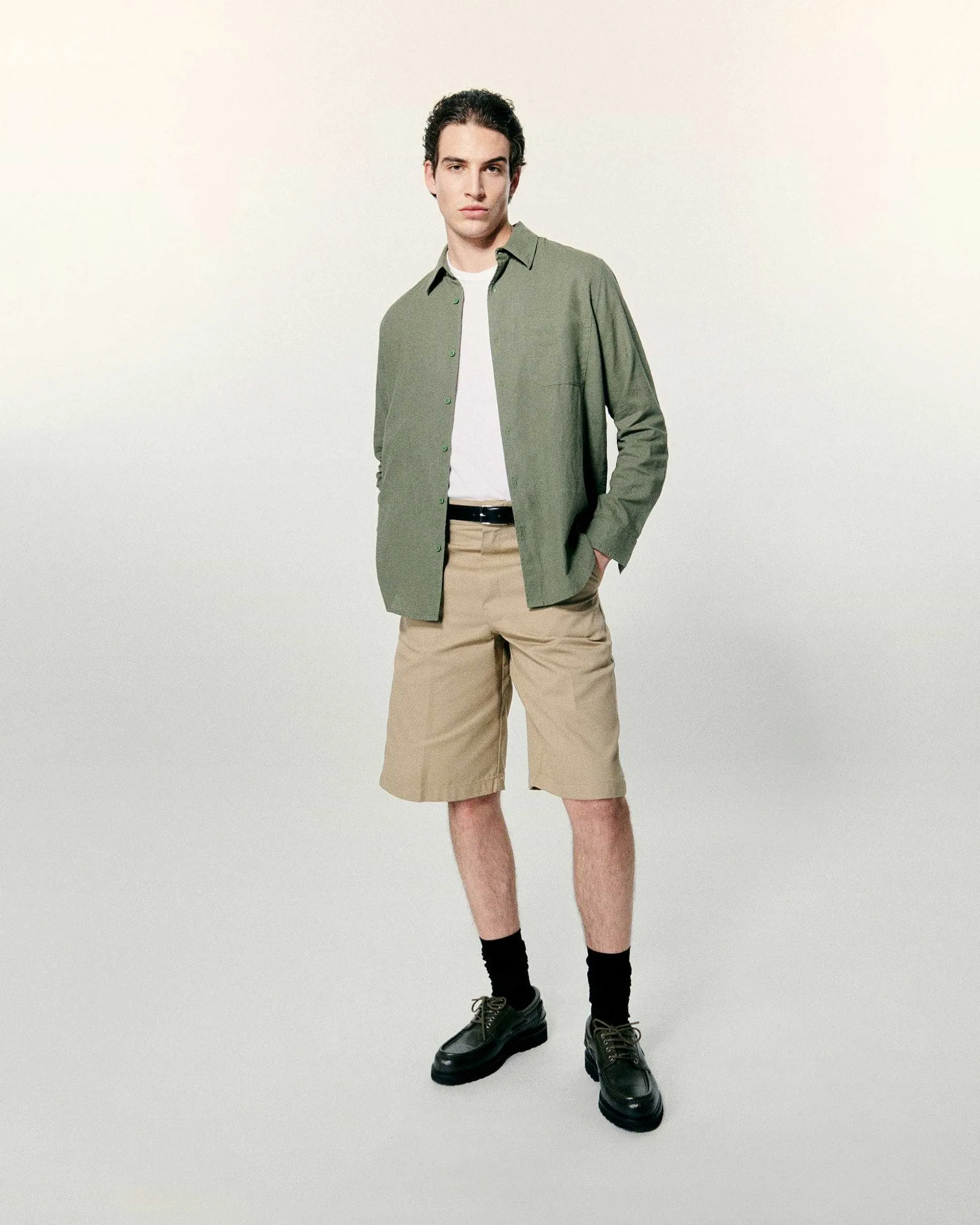 Chemise Manches Longues Popeline