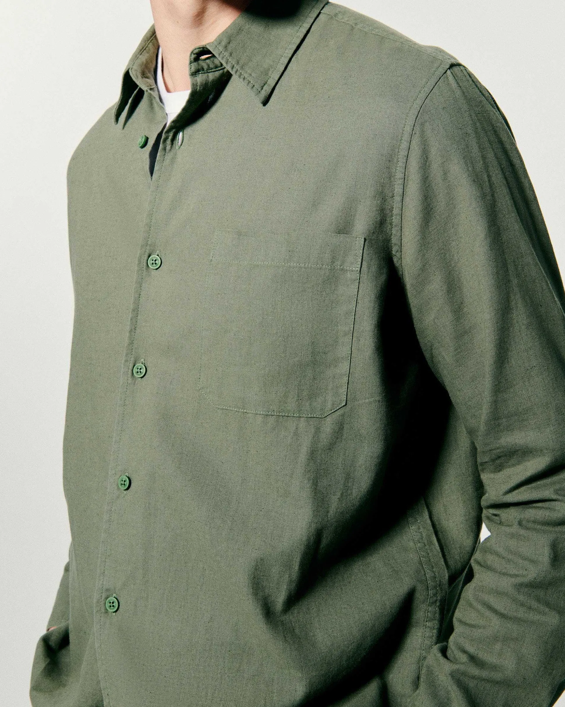 Chemise Manches Longues Popeline