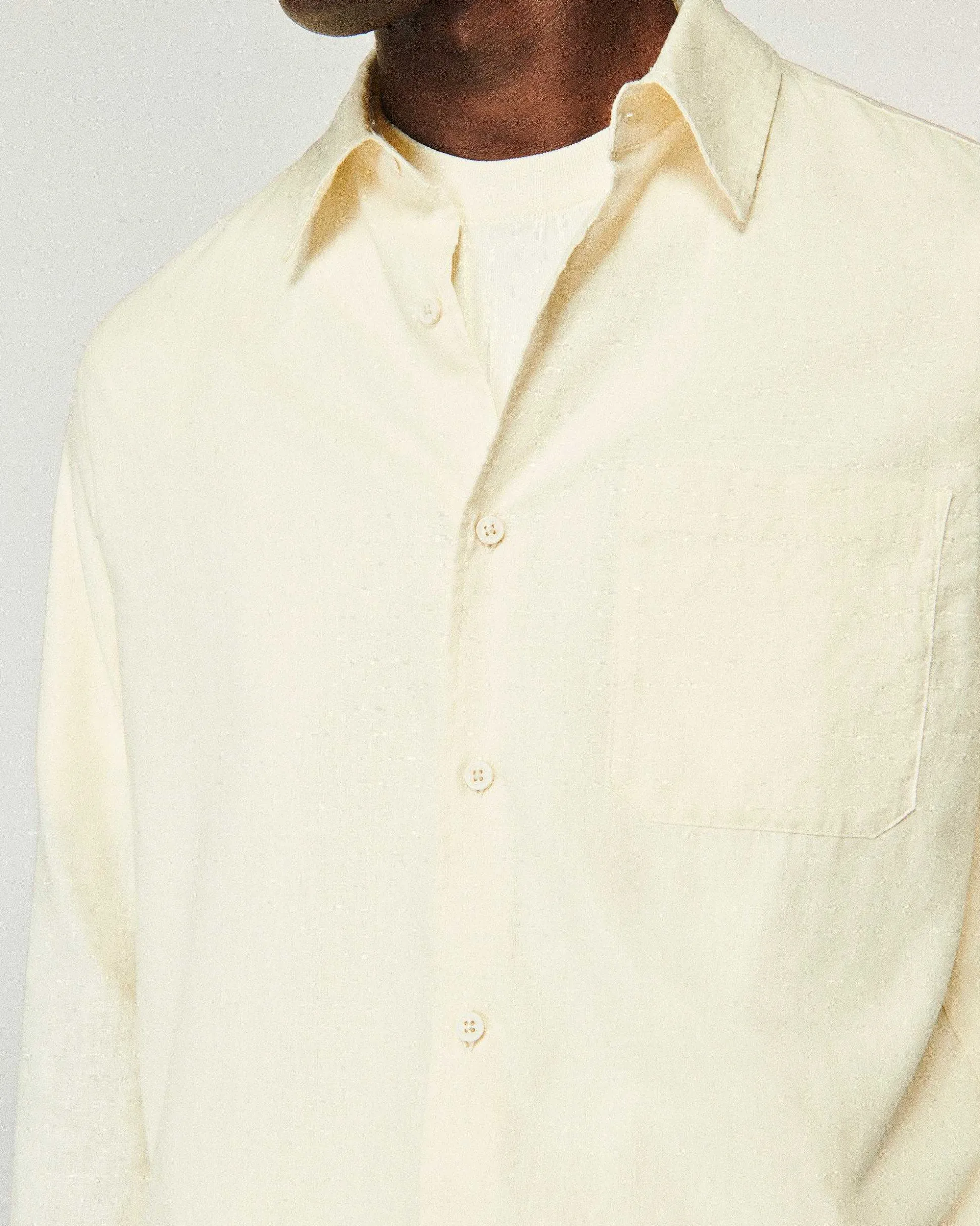 Chemise Manches Longues Popeline