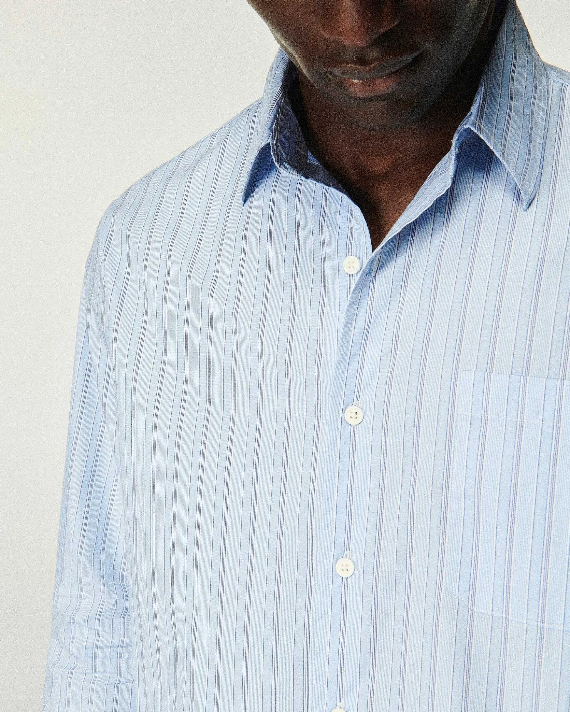 Chemise Manches Longues Popeline