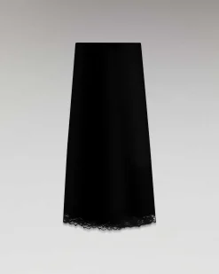 Jupe Mi-Longue Dentelle