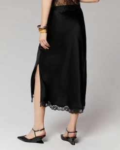 Jupe Mi-Longue Dentelle