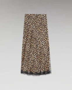 Jupe Mi-Longue Dentelle