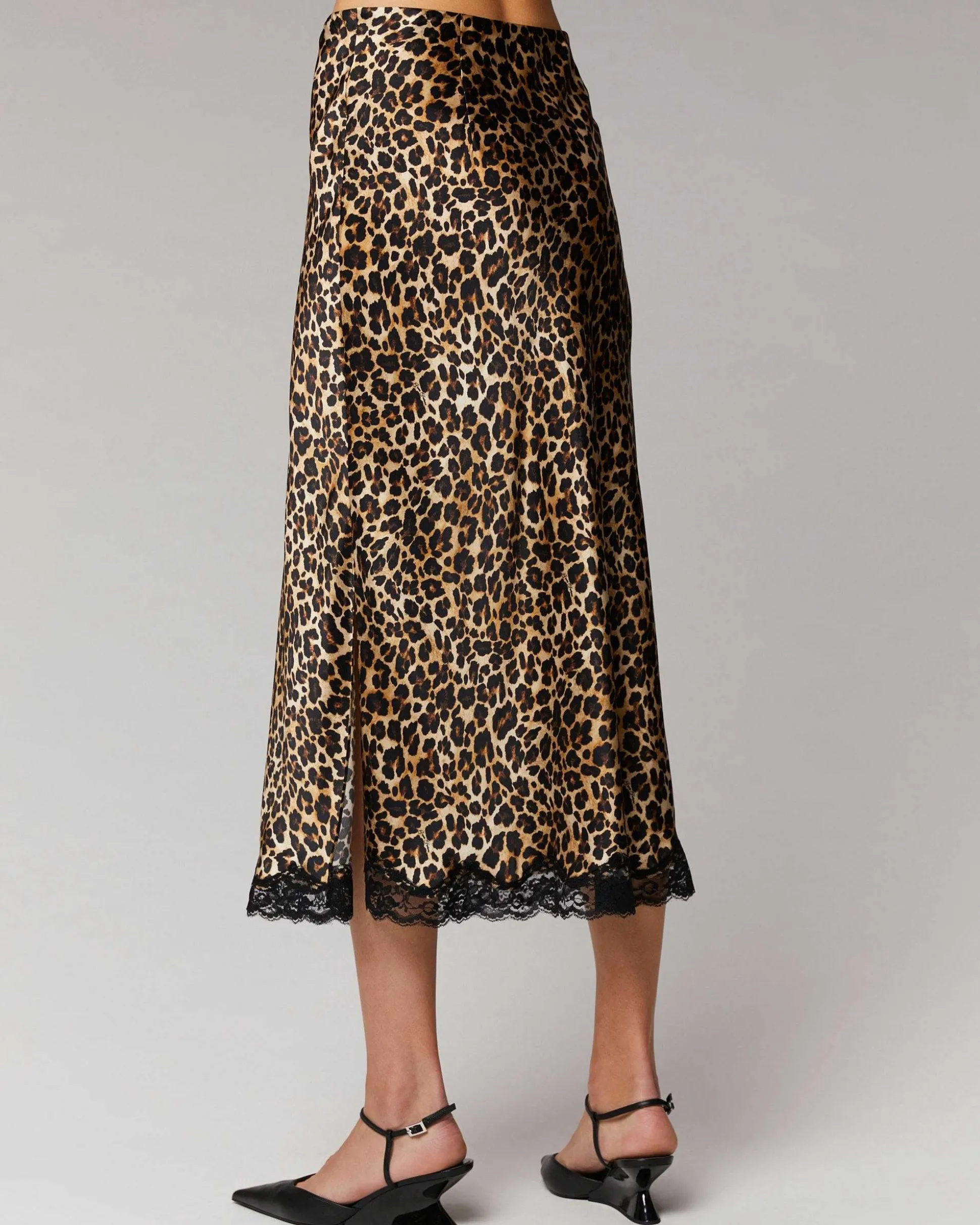 Jupe Mi-Longue Dentelle