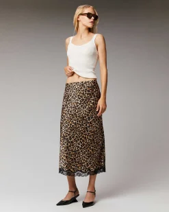 Jupe Mi-Longue Dentelle