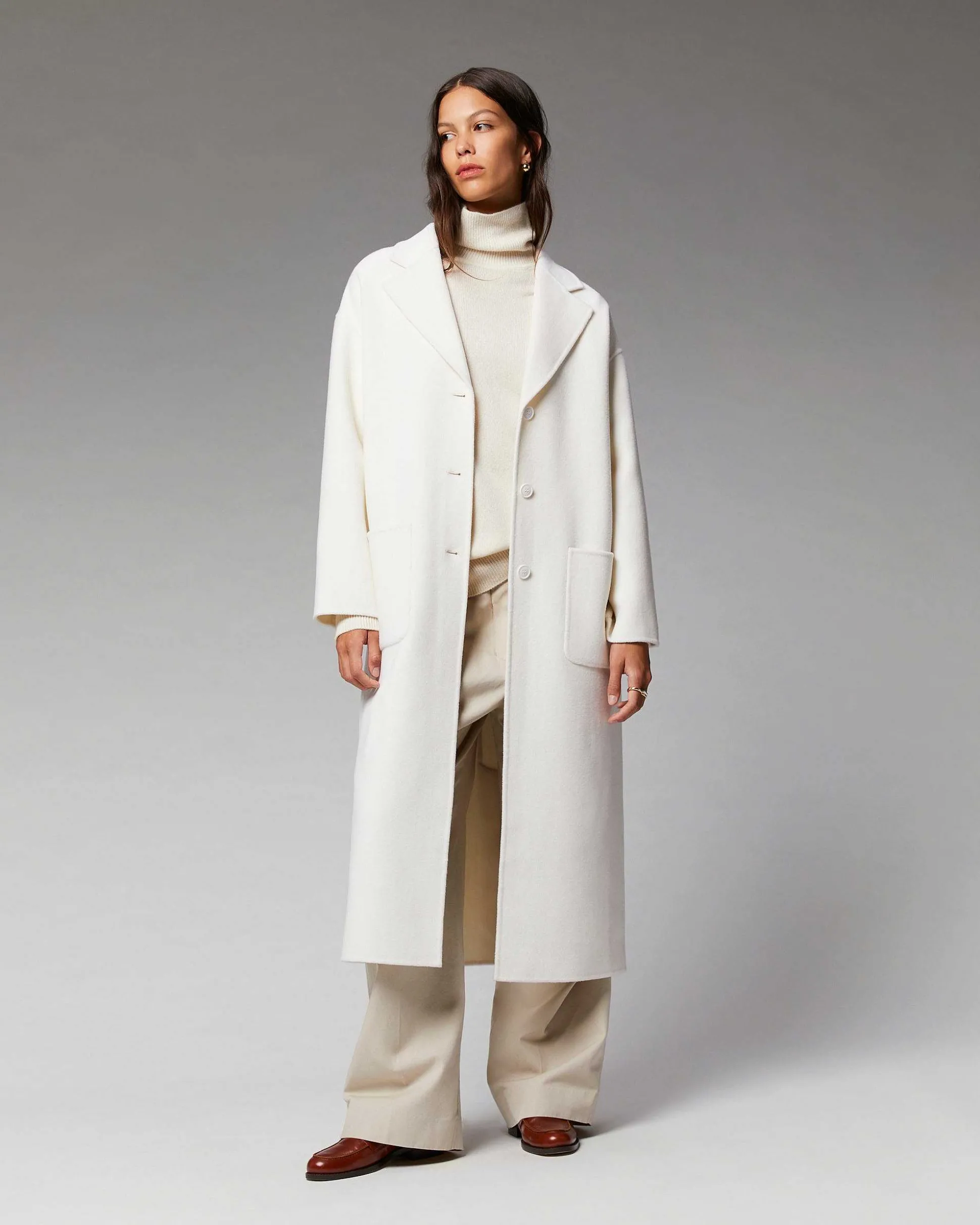 Outerwear Manteau Long Double Face