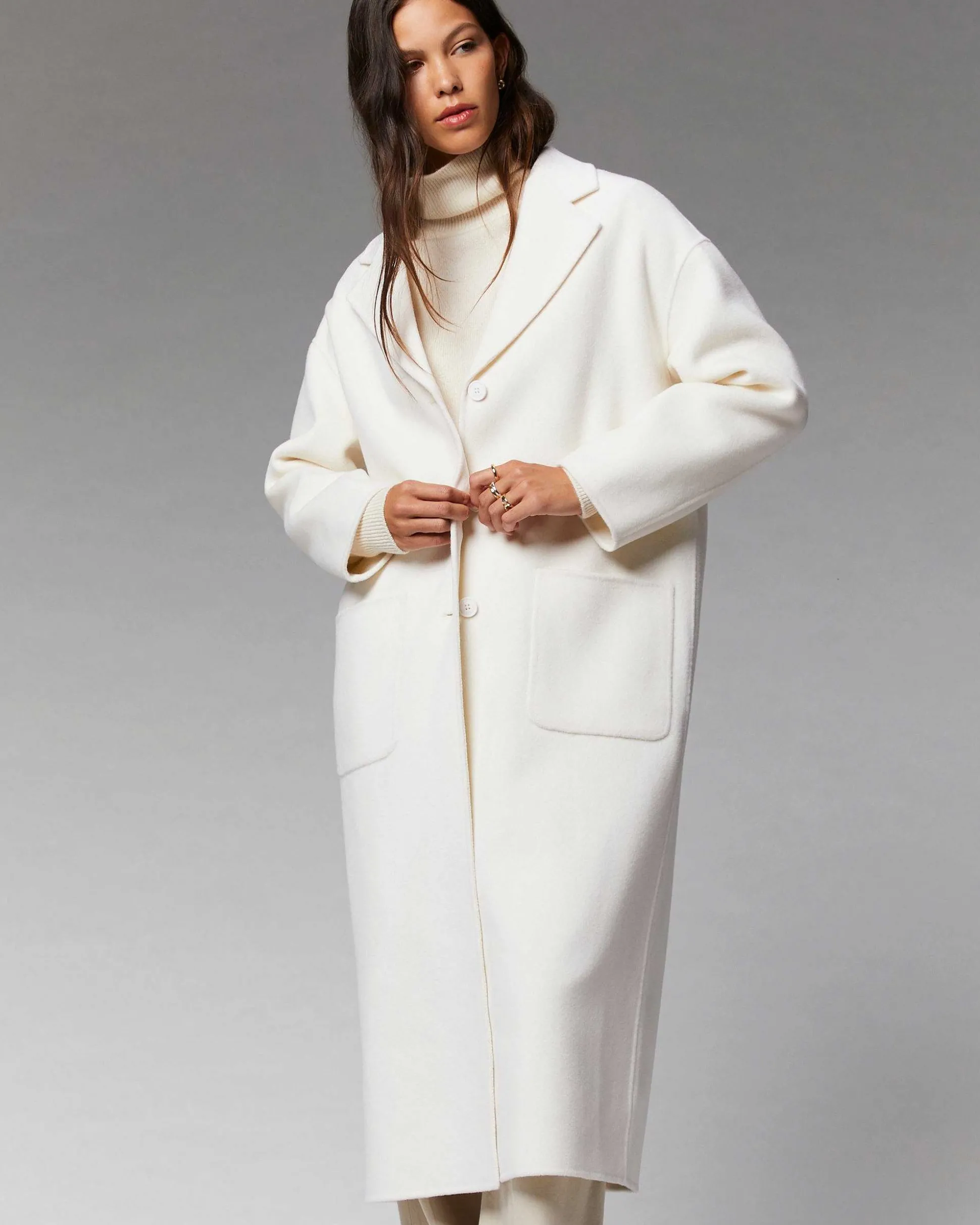 Outerwear Manteau Long Double Face