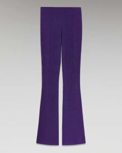 Pantalon Flare Metallise
