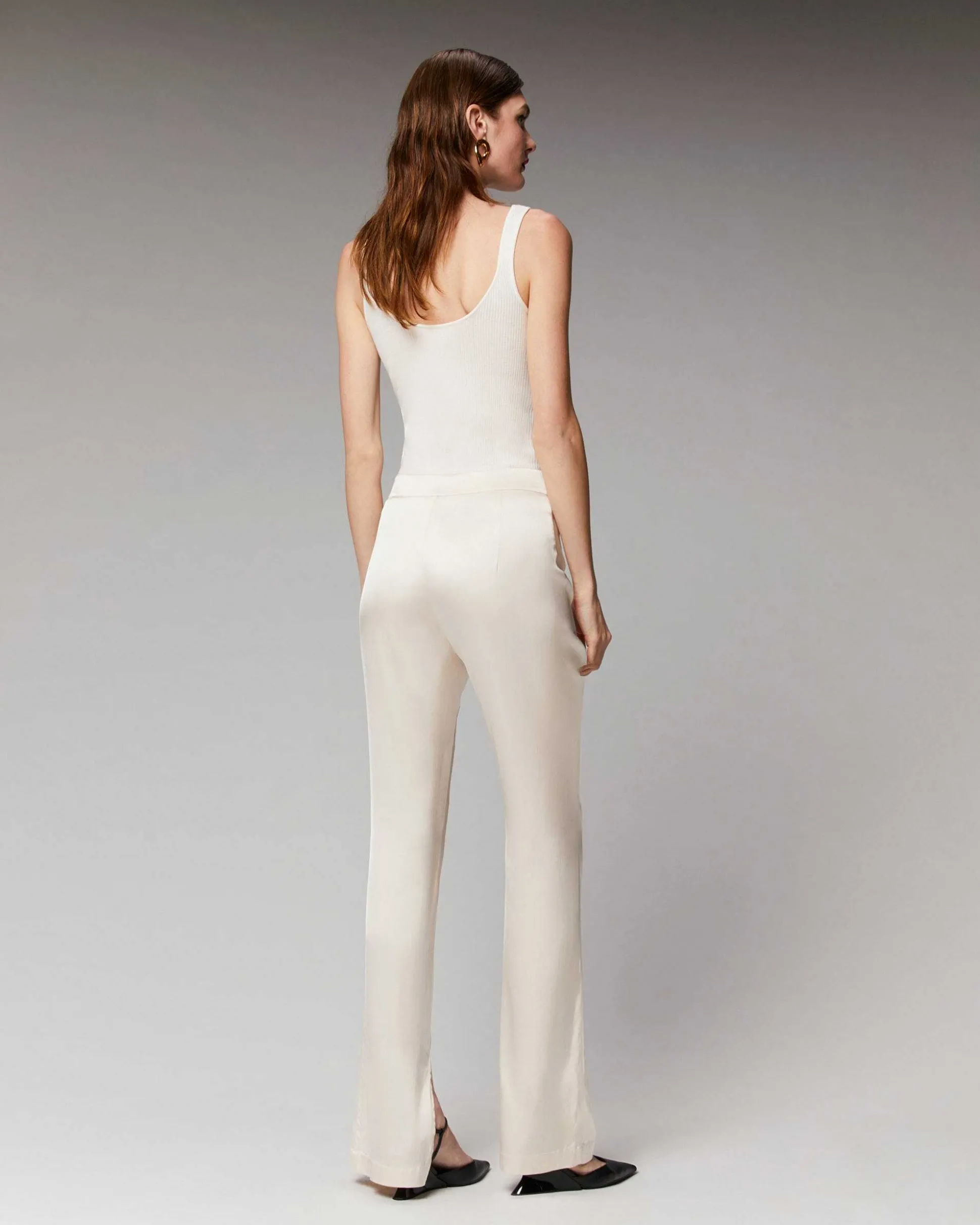 Pantalon Flare Satinee