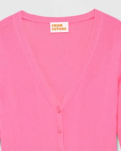 Pull Cardigan A Cotes