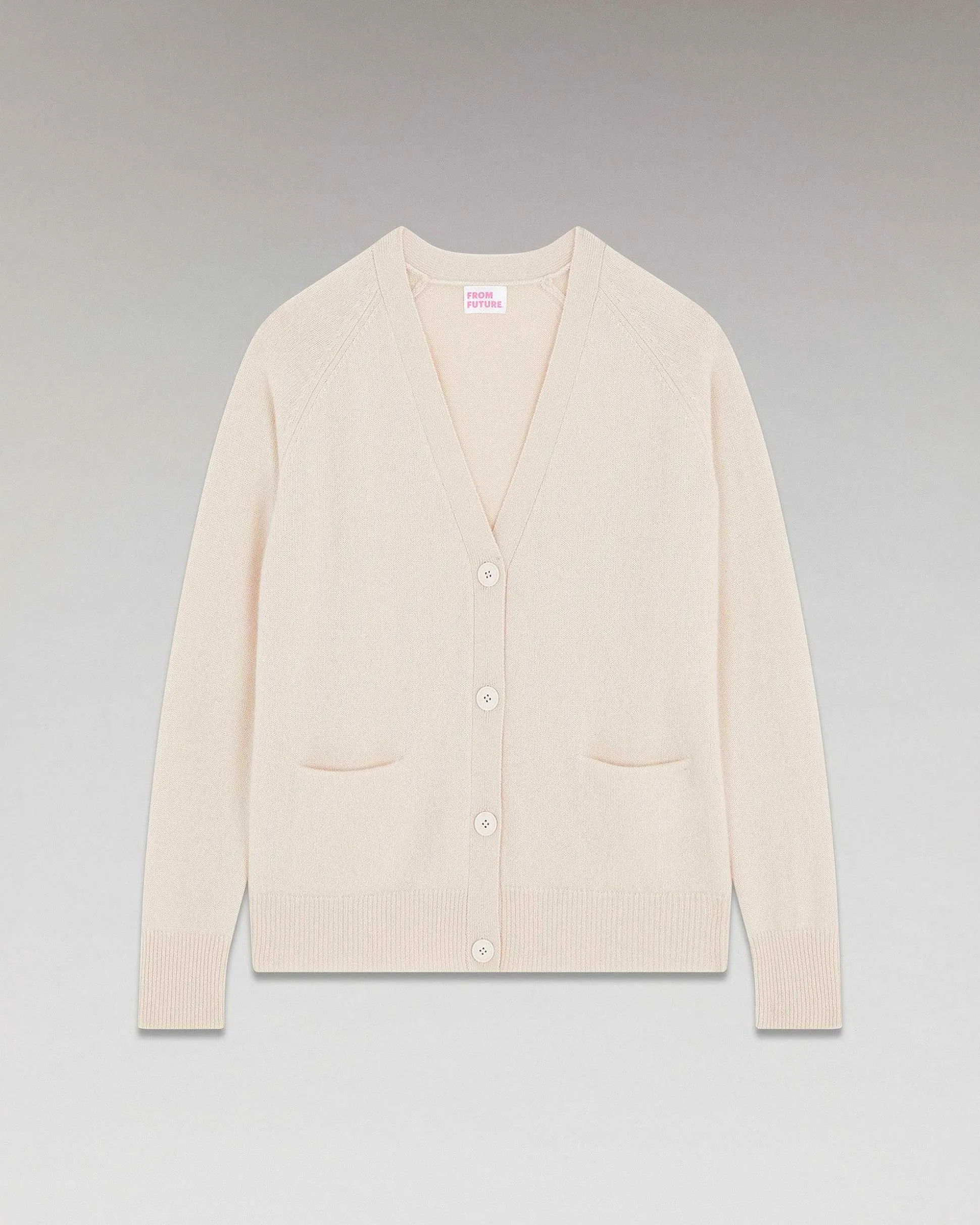 Pull Cardigan Manches Raglan