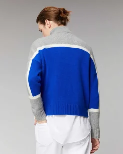 Pull Col Camionneur Bicolore