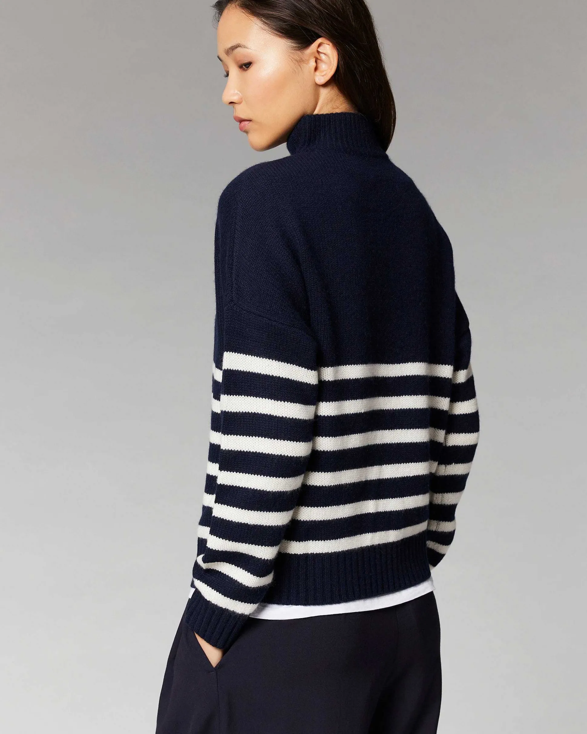 Pull Col Camionneur Mariniere
