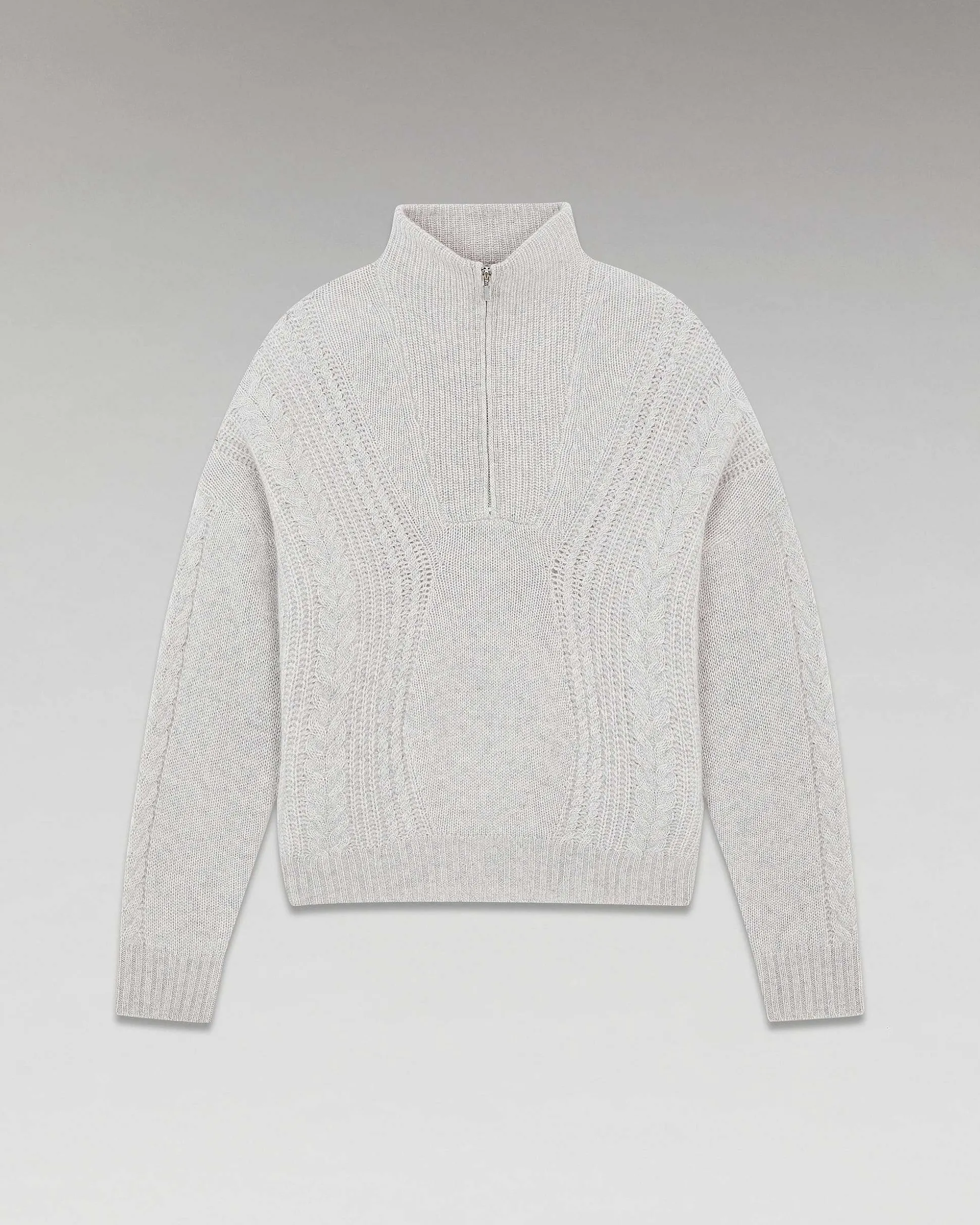 Pull Col Camionneur Torsades