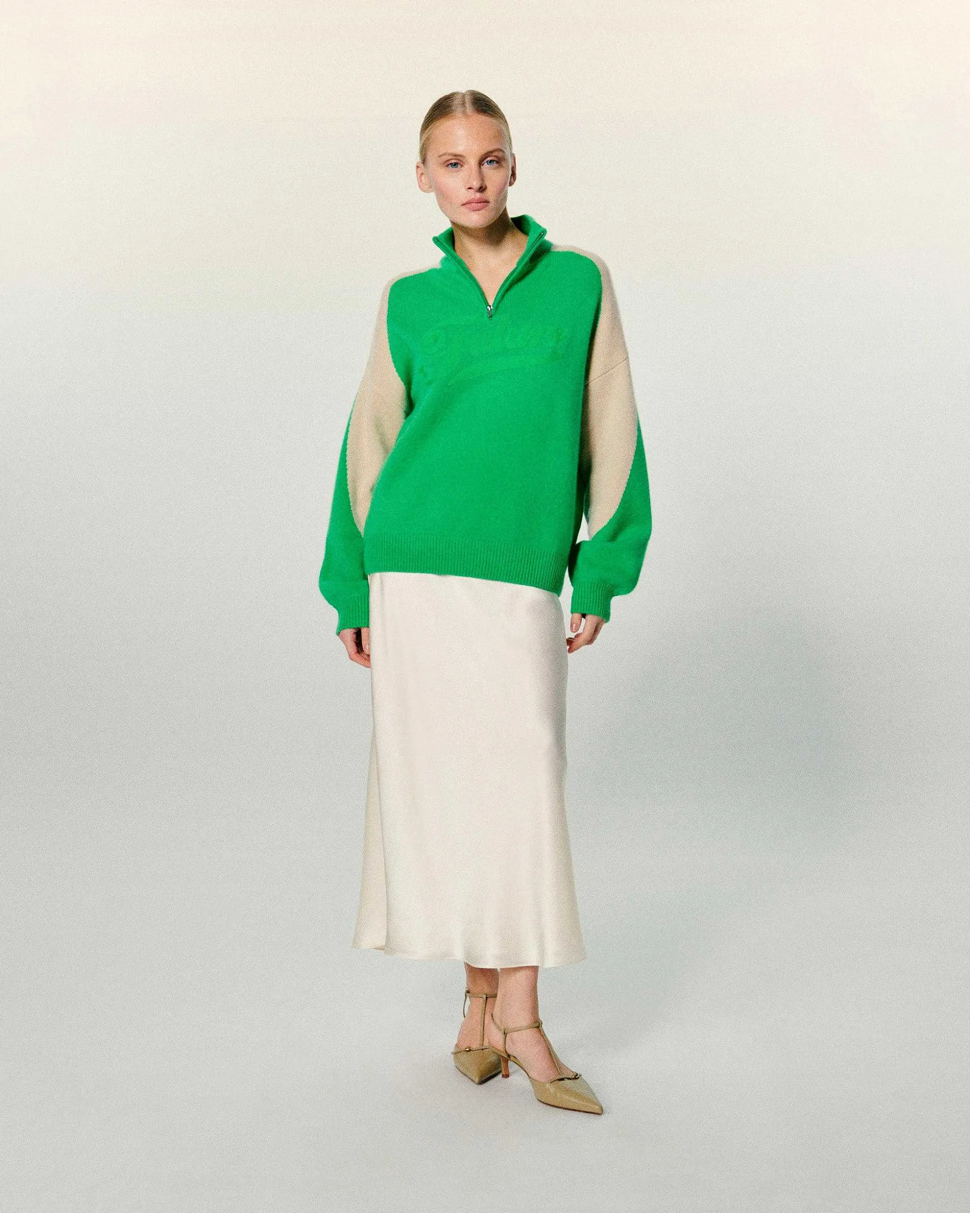 Pull Col Camionneur Tricolore Future