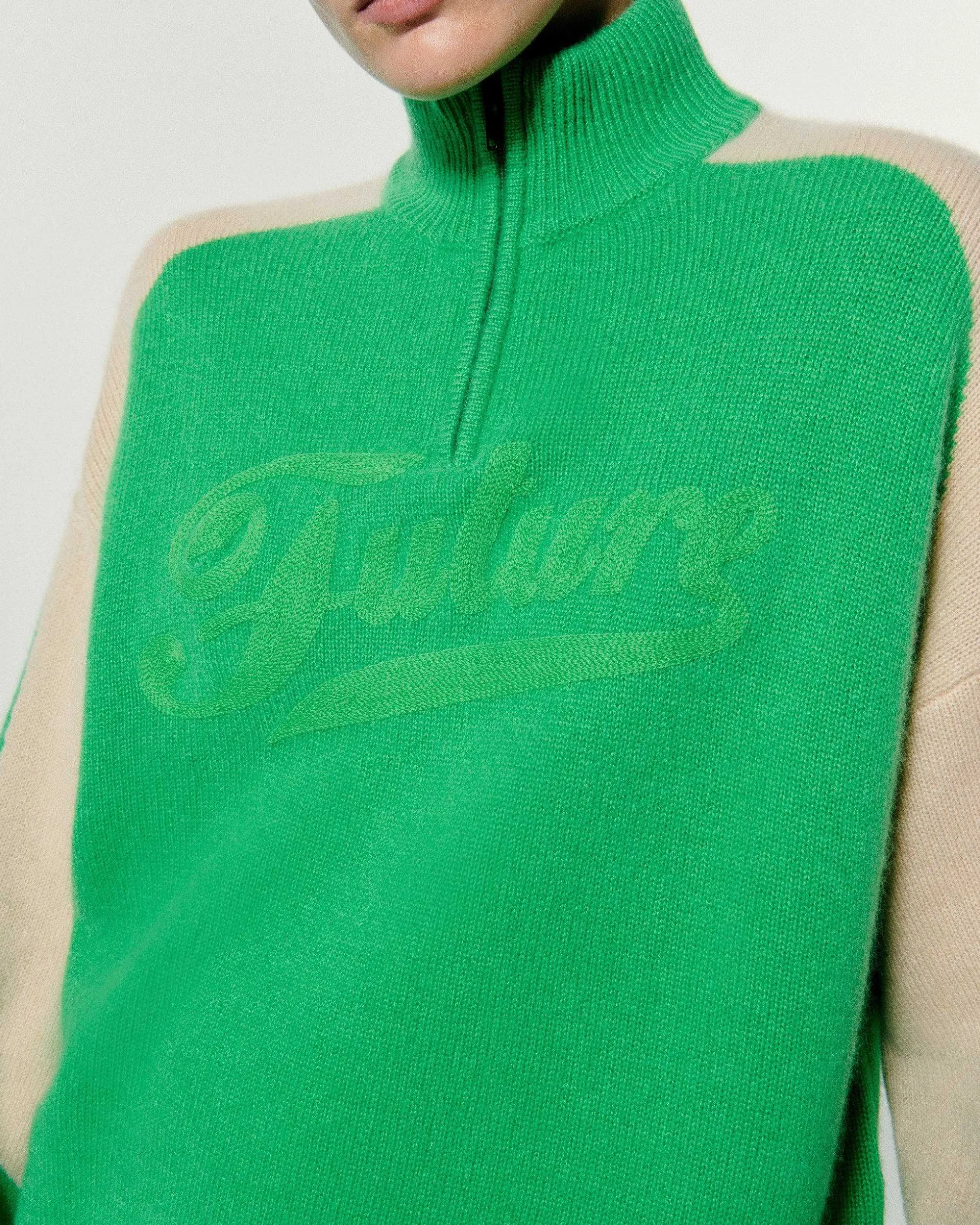 Pull Col Camionneur Tricolore Future