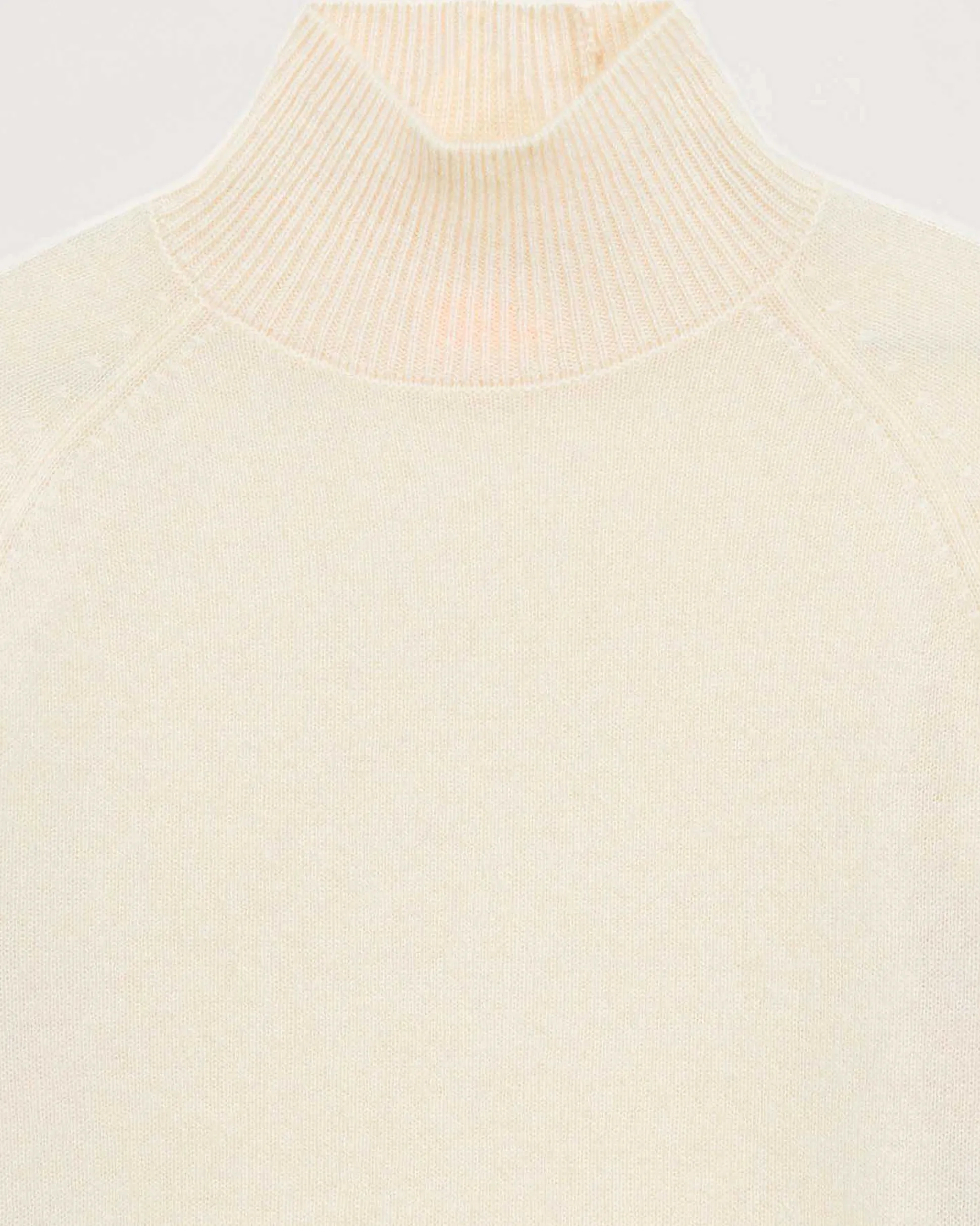 Pull Col Montant Bandes Manches Multicolore Leger