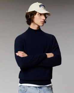 Pull Col Montant Basique Leger