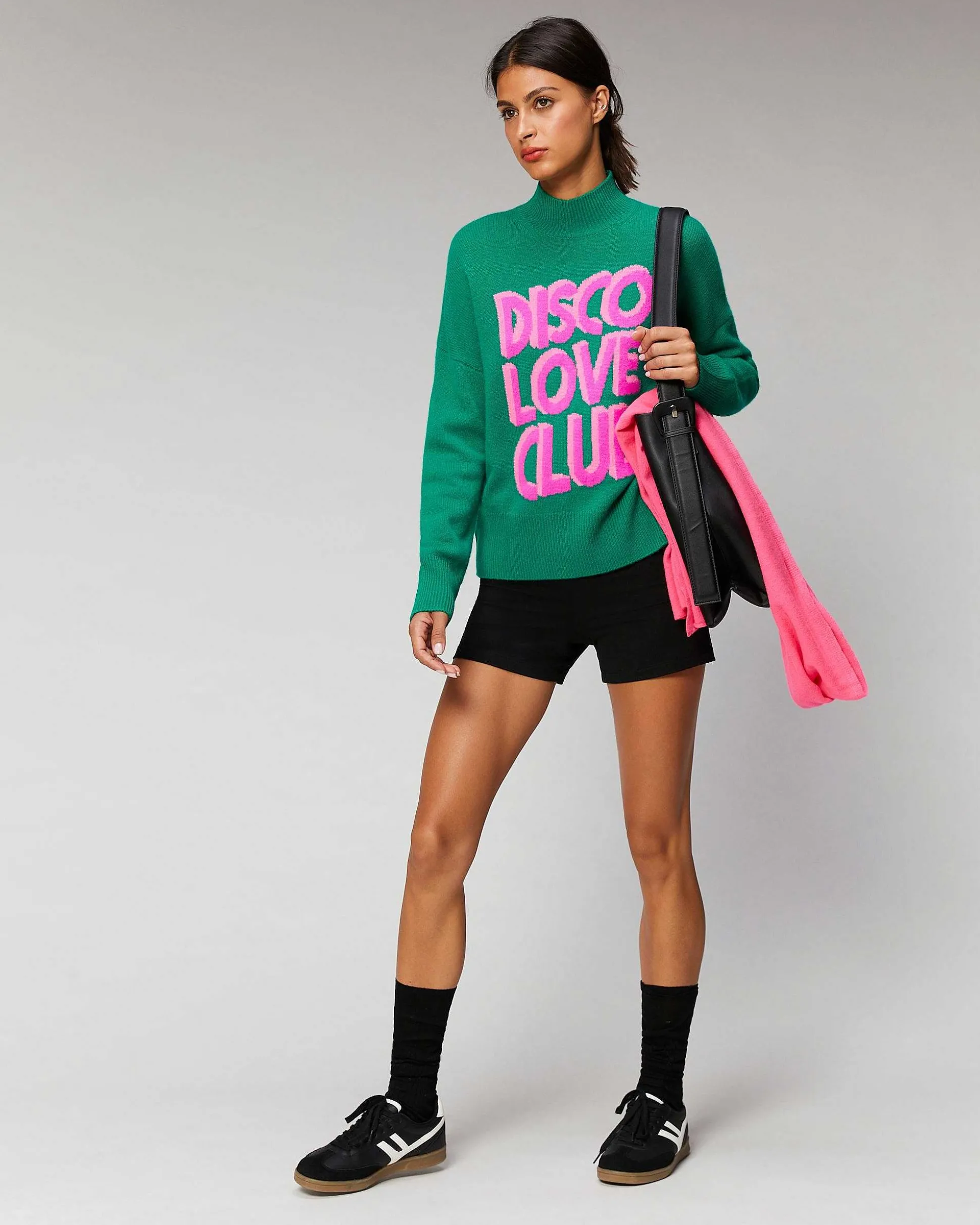 Pull Col Montant Disco Love Club