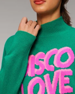 Pull Col Montant Disco Love Club