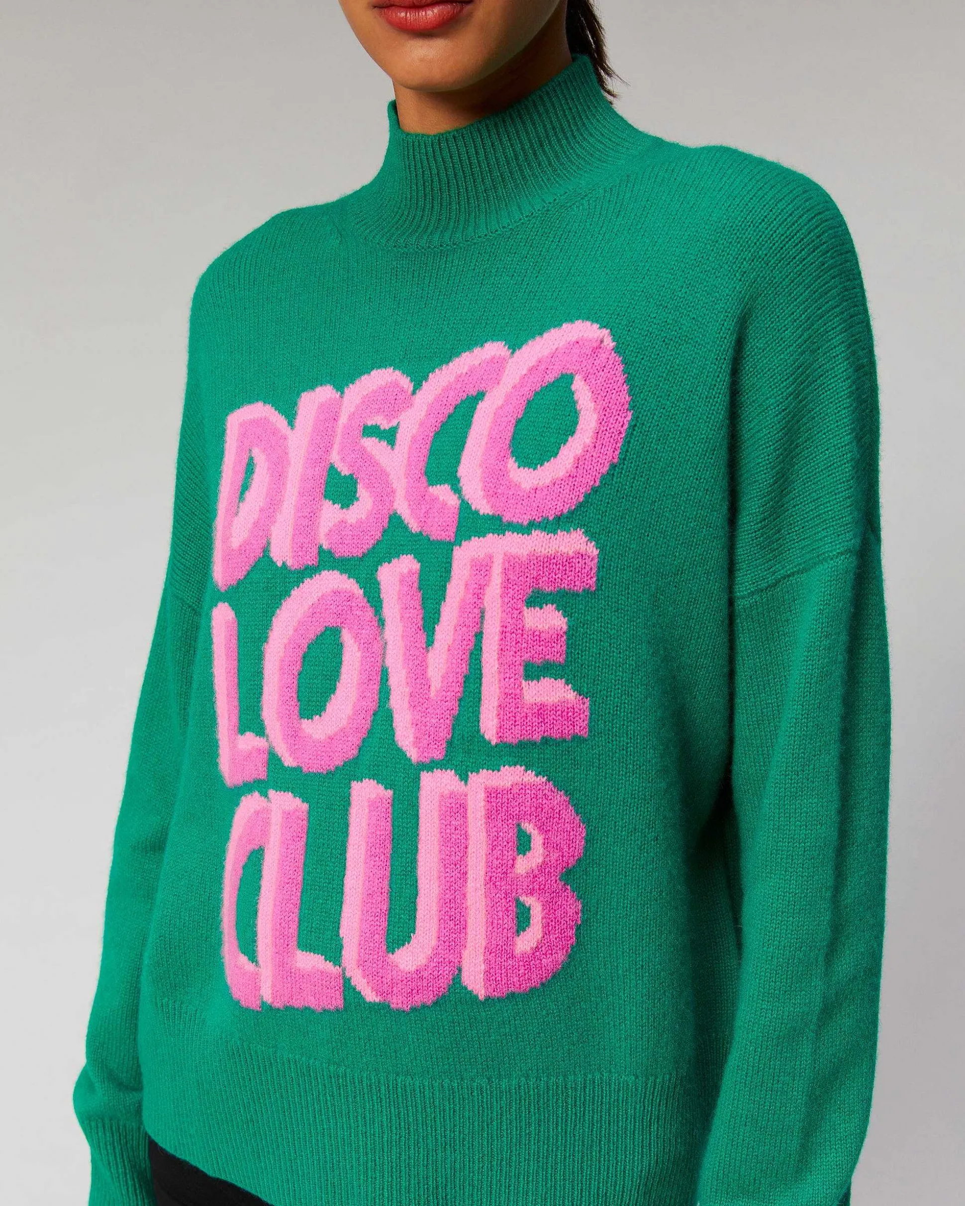Pull Col Montant Disco Love Club