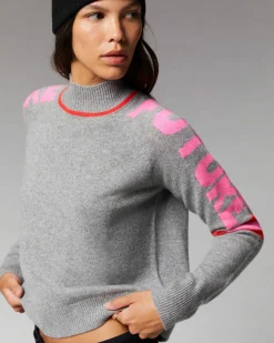 Pull Col Montant Future Contraste Leger