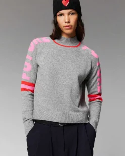 Pull Col Montant Future Contraste Leger