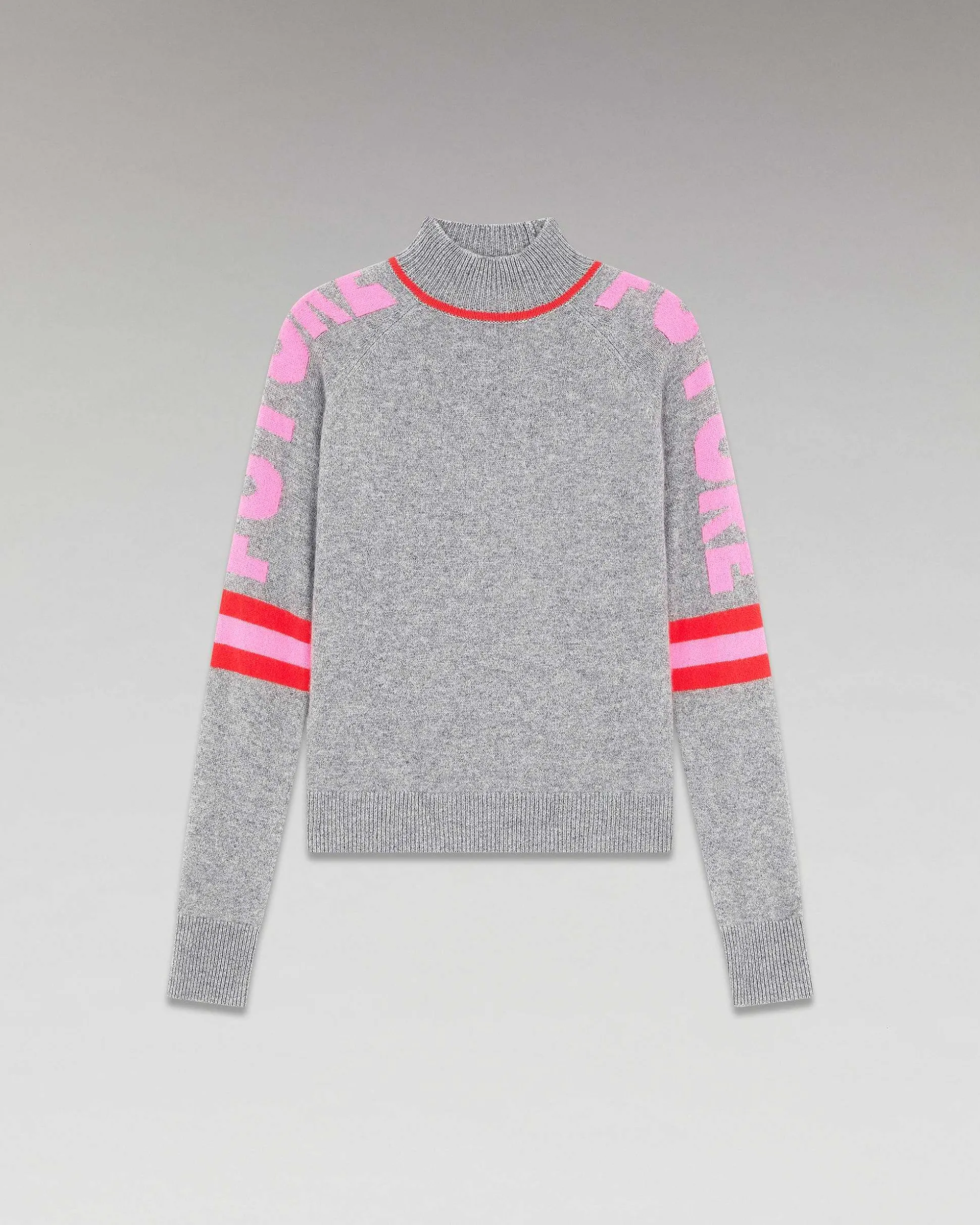 Pull Col Montant Future Contraste Leger