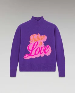 Pull Col Montant Future Is Love