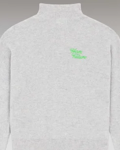 Pull Col Montant Future Leger