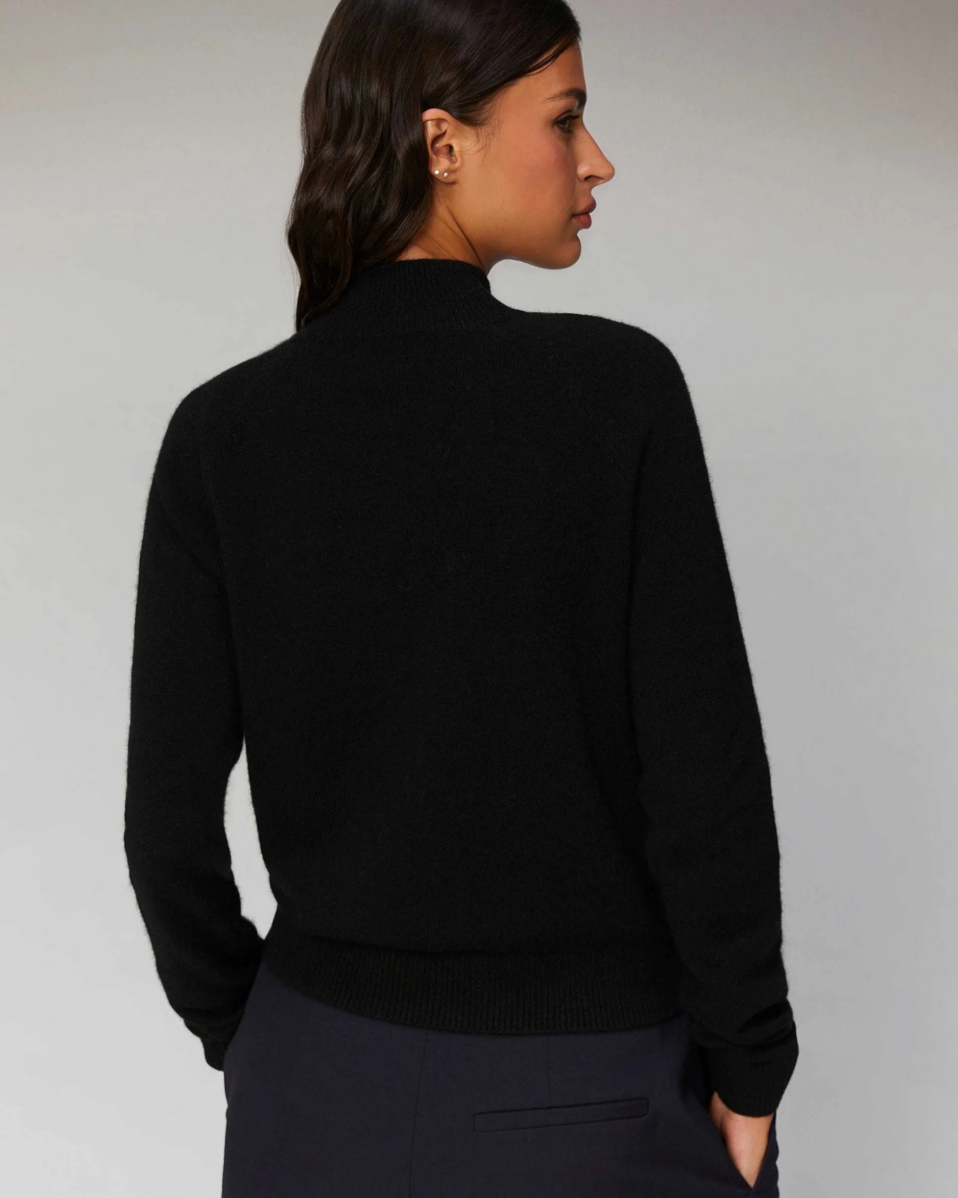 Pull Col Montant Leger