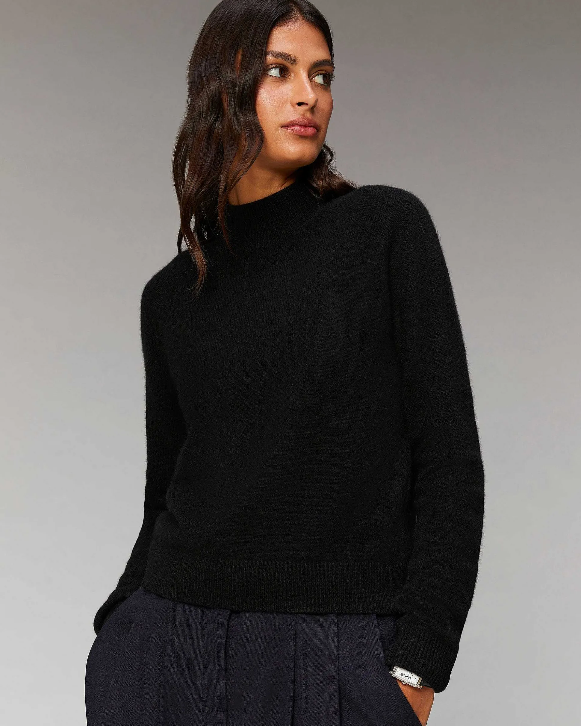 Pull Col Montant Leger