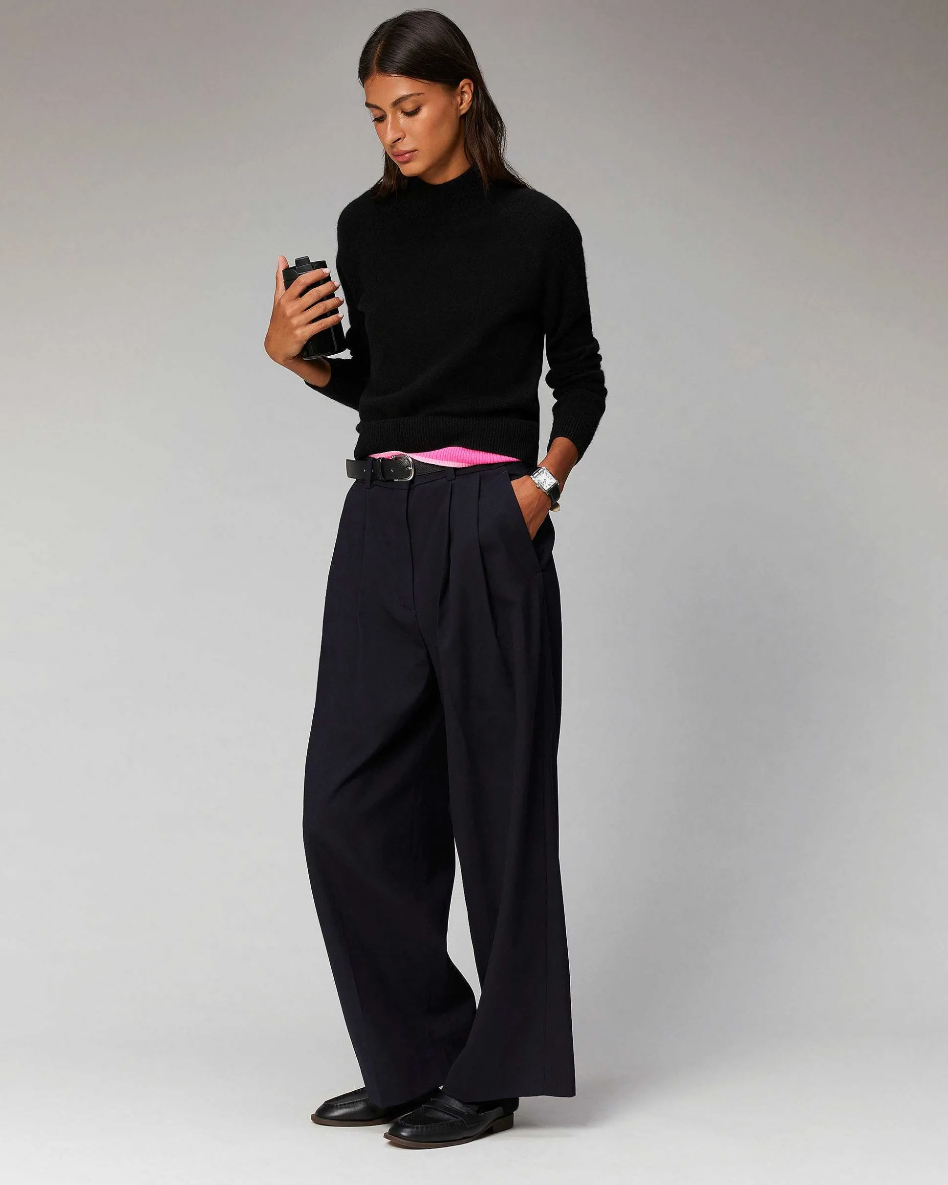 Pull Col Montant Leger