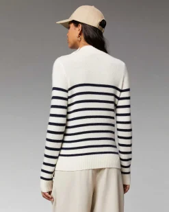 Pull Col Montant Mariniere A Boutons